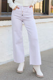 Load image into Gallery viewer, Purple High Rise Wide Leg Jeans