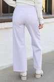 Load image into Gallery viewer, Purple High Rise Wide Leg Jeans