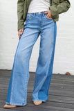 Load image into Gallery viewer, Mixed Paneled Jeans