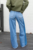 Load image into Gallery viewer, Mixed Paneled Jeans